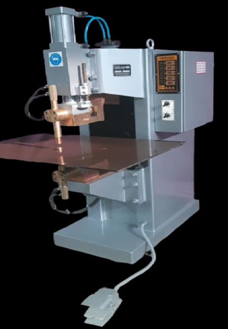 Spot Welding Machine Side View